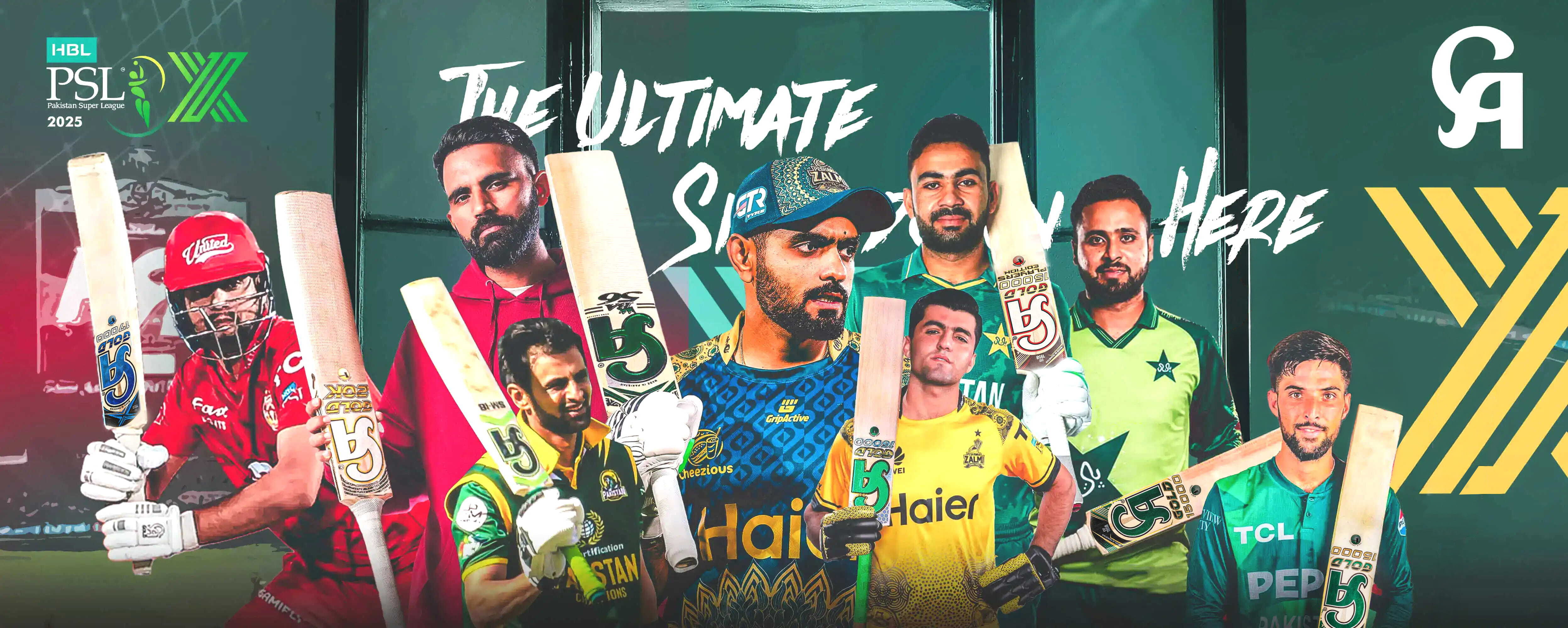 PSL Players and CA International Brand Ambassadors